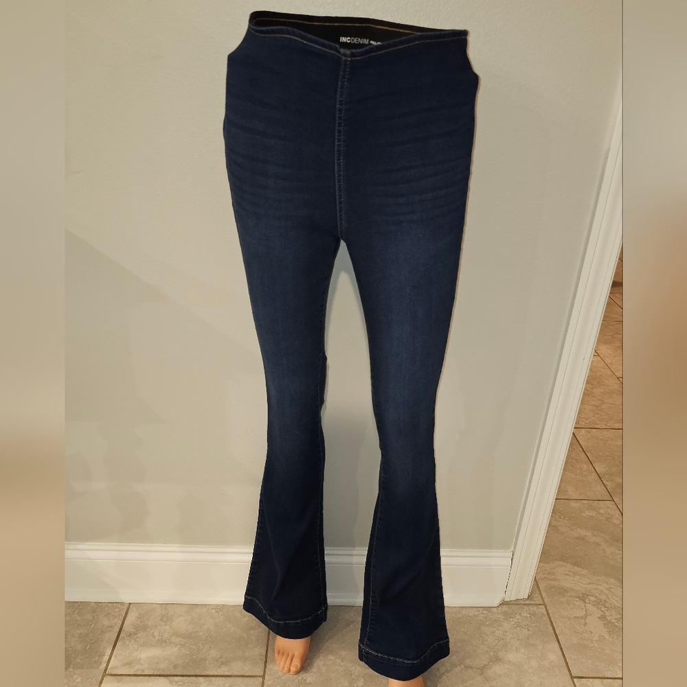 INC Pull On Flare Jeans